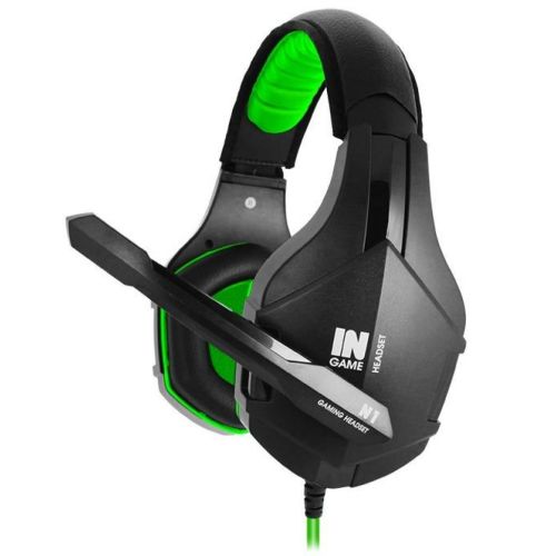 Наушники Gemix N1 Black-Green Gaming