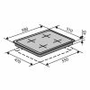 Варочна поверхня Ventolux HG 622 B2 S (X) - Зображення 2