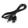 Дата кабель USB 2.0 AM to Type-C 1.0m 3A 18W PVC black Vinga (VCPUSBTC3ABK) - Зображення 1