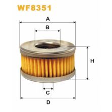 Фільтр паливний Wixfiltron WF8351