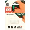 USB флеш накопичувач Mibrand 64GB Сhameleon Silver USB 2.0 (MI2.0/CH64U6S) - Зображення 1
