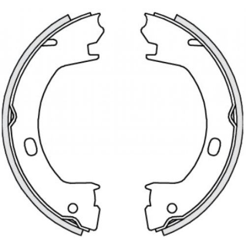 Гальмівні колодки REMSA 4739.00