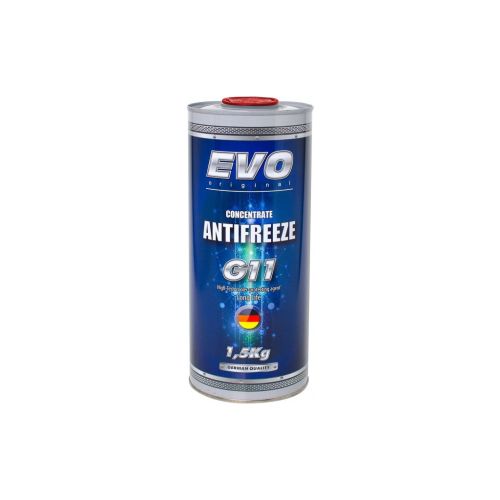 Антифриз EVO G11 Concentrate (Blue) 1,5kg (G11BLUE1.5KGx6)