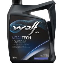 Моторное масло Wolf VITALTECH 10W60 M 5л (8335808)