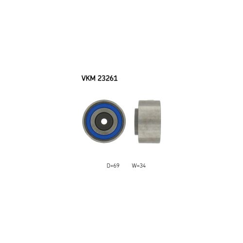 Ролик натягувача ременя SKF VKM 23261