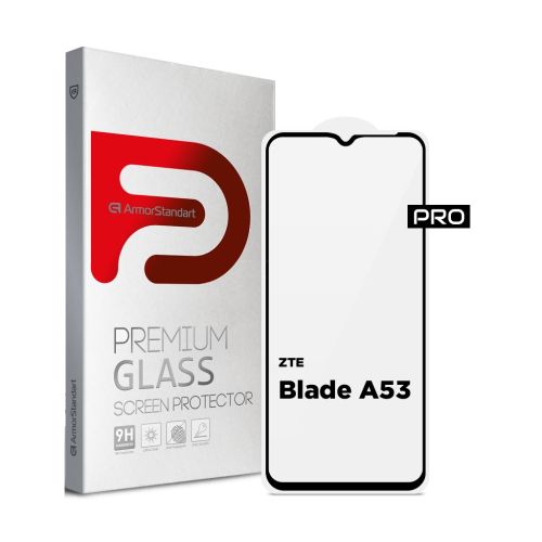 Скло захисне Armorstandart Pro ZTE Blade A53 Black (ARM68743)