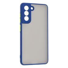 Чохол до мобільного телефона Armorstandart Frosted Matte Samsung S21 FE Navy Blue (ARM70488)