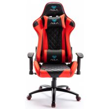 Крісло ігрове Aula F1029 Gaming Chair Black/Red (6948391286181)