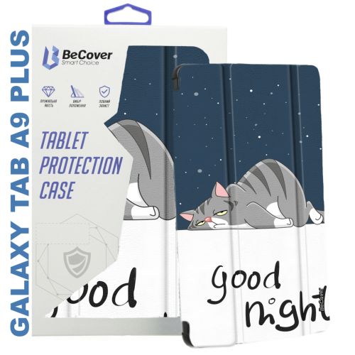 Чохол до планшета BeCover Smart Case Samsung Tab A9 Plus SM-X210/SM-X215/SM-X216 11.0 Good Night (710308)