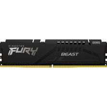Модуль пам'яті для комп'ютера DDR5 8GB 5200 MHz Beast Black Kingston Fury (ex.HyperX) (KF552C40BB-8)