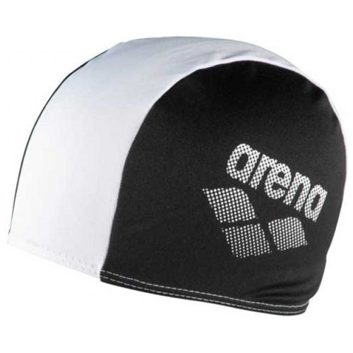 Шапка для плавання Arena Polyester II JR 002468-510 чорний, білий Діт OSFM (3468336217856)