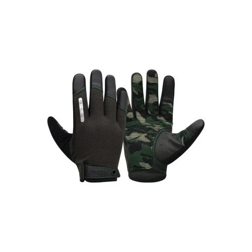 Рукавички для фітнесу RDX T2 Touch Screen Friendly Full Fingerf Army Green M (WGA-T2FA-M)