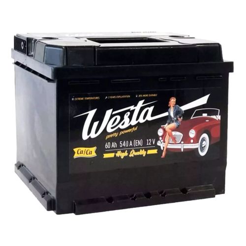 Аккумулятор автомобильный Westa 6CT-60 А (1) А 600A