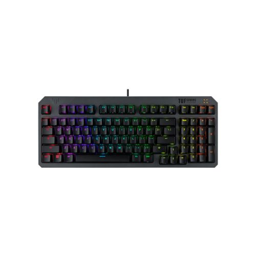 Клавиатура ASUS TUF Gaming K3 Gen II Opti-Mech RGB Red Switches USB UA Black (90MP0390-BKMA00)