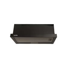 Вытяжка кухонная Ventolux GARDA 60 BK (700) LED 2S