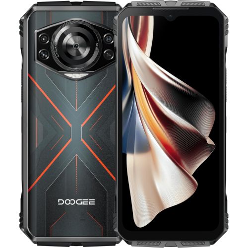 Мобільний телефон Doogee S cyber 8/256Gb Black Red (6923740212431)