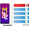 Стекло защитное ACCLAB Full Glue Samsung M32 Black (1283126513787) - Изображение 2
