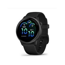Смарт-часы Garmin vivoactive 6, Black/Slate, GPS смарт-годинник (010-02985-00)