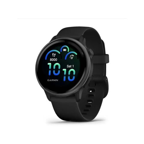 Смарт-часы Garmin vivoactive 6, Black/Slate, GPS смарт-годинник (010-02985-00)