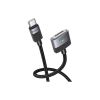 Кабель живлення USB-C to Mag3 1.0m Magnetic U141 black HOCO (6942007642088) - Зображення 3