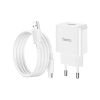 Зарядное устройство HOCO C106A Leisure USB + cable USB to USB-C 10.5W White (6931474783912) - Изображение 2