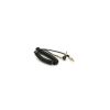 Кабель мультимедійний 3.5mm M to 3.5mm M 1.5m 90° corner black Voltronic (YT-AUXSGJ(M)/(M)-1.5-B) - Зображення 1