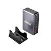 Зарядний пристрій XoKo 2xUSB-С PD100W + 3xUSB-С PD65W + 3xUSB QC18W 440W GaN (QC-400) - Зображення 2