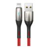 Дата кабель USB 2.0 AM to Lightning 1.0m 2.4A red Baseus (CALSP-B09) - Зображення 1