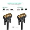 Кабель мультимедійний VGA M to VGA M 2.0m VG101 black Ugreen (11646) - Зображення 2