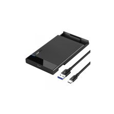 Кишеня зовнішня UGREEN USB 3.1 to 2.5 HDD/SSD US221 black (50743)