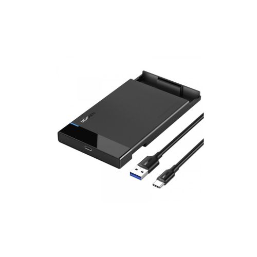 Кишеня зовнішня UGREEN USB 3.1 to 2.5 HDD/SSD US221 black (50743)
