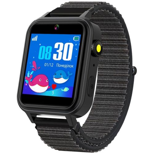 Смарт-часы Amigo GO10S Pro WIFI Чорний Смарт-годинник для дітей (1182491)