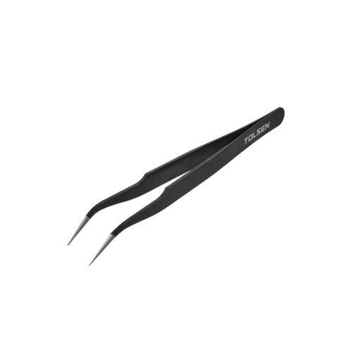 Пінцет Tolsen 3 шт нержавійка антистатичне покриття (38085)