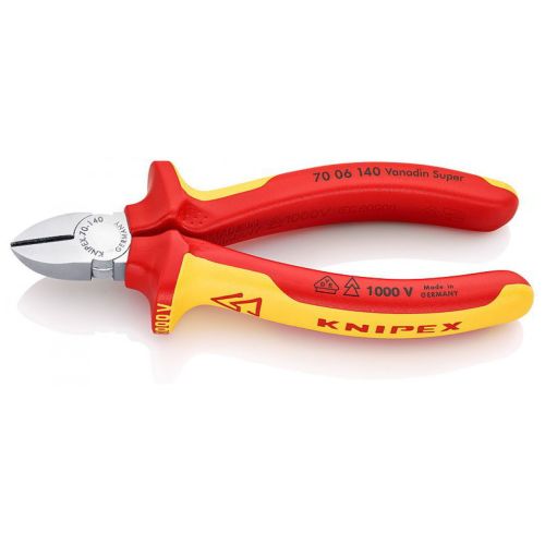 Кусачки KNIPEX боковые 70 06 140 (70 06 140)