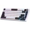 Клавіатура GamePro Asgard Valhalla Pro QLAB Sakura Switch RGB Bluetooth/Wireless/USB-C UA White (MK160-W-D-QS-PRO) - Зображення 2