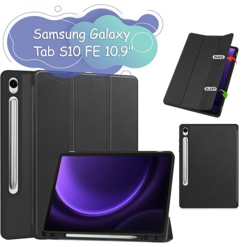 Чехол для планшета BeCover Flexible TPU Mate Samsung Galaxy Tab S10 FE (SM-X520/SM-X526) 10.9 Black (713263)