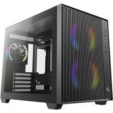 Корпус для ПК Deepcool CG330 Mesh 3F Black (R-CG330MESH-BKANM3-G)