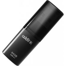 USB флеш накопитель AddLink 64GB U55 Black USB 3.1 (ad64GBU55B3)