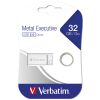 USB флеш накопичувач Verbatim 32GB Metal Executive Silver USB 2.0 (98749) - Зображення 3