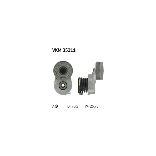 Натяжитель ремня с роликом SKF VKM 35311