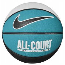 Мяч баскетбольный Nike Everyday All Court 8P Deflated чорний, білий, бірюзовий Уні 7 N.100.4369.110.07 (887791750679)