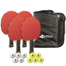 Комплект для настільного тенісу Joola Quattro 4 Bats 10 Balls (54818) (930795)