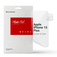 Пленка защитная Armorstandart Kit Clear screen + camera Apple iPhone 15 Plus (ARM80712)