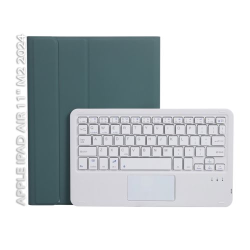 Чохол до планшета BeCover Keyboard+TouchPad Apple iPad Air 11 M2 2024 Dark Green (712597)