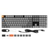 Клавіатура Keychron K5 Max Gateron MX 2.0 Brown White Led QMK Wireless/Bluetooth/USB-А UA Black (K5M-A3-UA) - Зображення 1