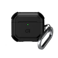 Чехол для наушников Armorstandart Panzer для Apple Airpods 4 Black (ARM82552) Чехол для наушников Armorstandart Panzer для Apple Airpods 4 Black (ARM82552)