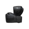 Боксерские перчатки RDX F6 Kara Matte Black 6 унцій (BGR-F6MB-6OZ) - Изображение 3
