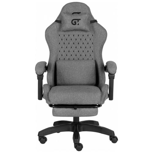 Крісло ігрове GT Racer X-2339 Black/Gray (X-2339 Fabric Black/Gray)