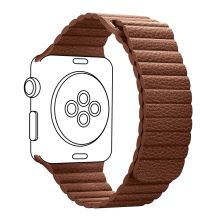 Ремешок для смарт-часов Armorstandart Leather Loop для Apple Watch 42 (Series 11-10)/41/40/38 Saddle Brown (ARM57843)