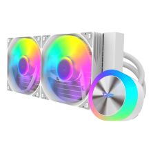 Система жидкостного охлаждения DARKFLASH DG240 WHITE